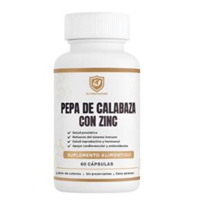 Pepa de Calabaza con Zinc - 60 cáps -360 mg