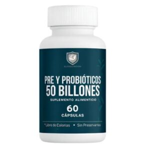 Pre y Probióticos - 50 Billones - 60 caps - 500 mg